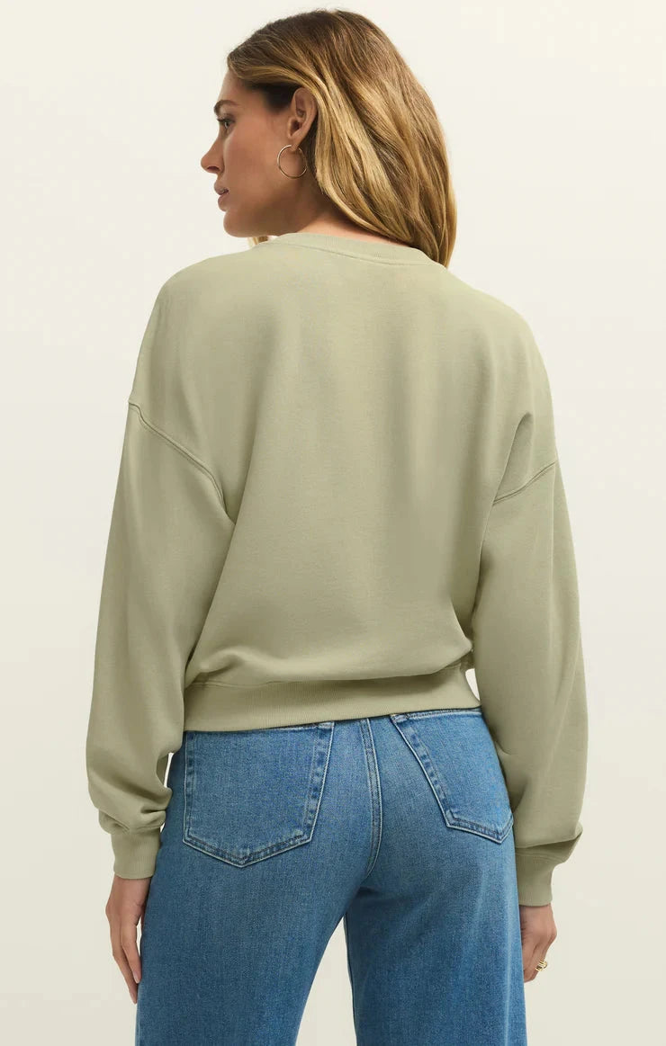 CIAO FIRST DATE SWEATSHIRT SWEATER Z SUPPLY 