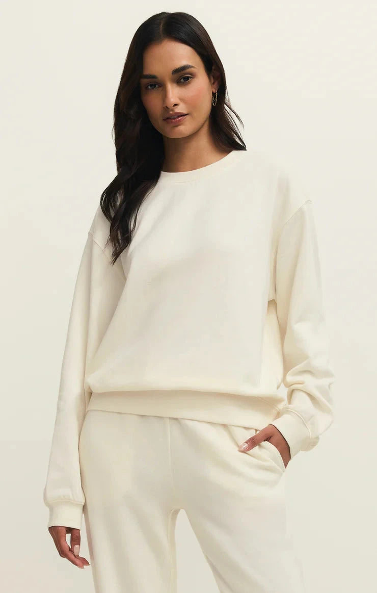 CLASSIC BOYFRIEND SWEATSHIRT SWEATER Z SUPPLY 