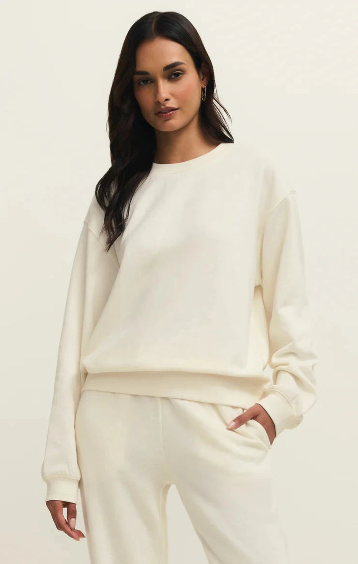 CLASSIC BOYFRIEND SWEATSHIRT SWEATER Z SUPPLY 