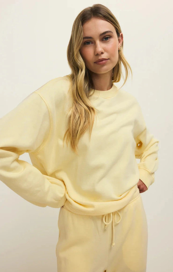 CLASSIC BOYFRIEND SWEATSHIRT SWEATER Z SUPPLY 