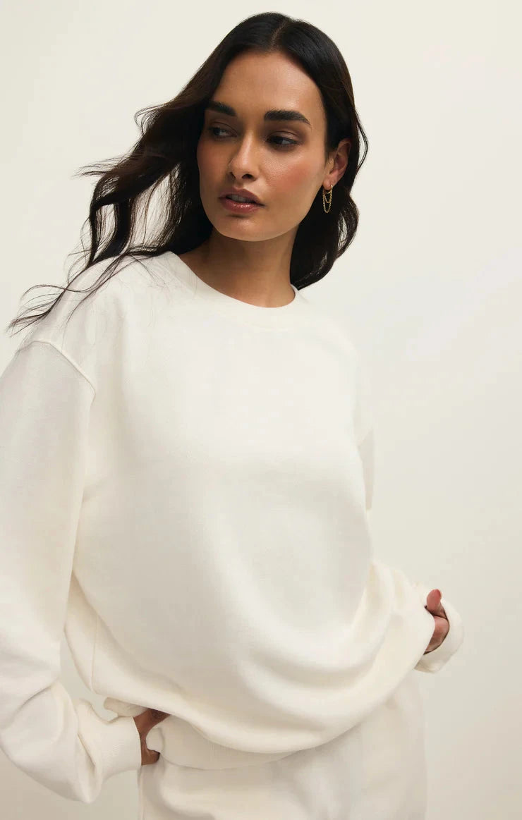 CLASSIC BOYFRIEND SWEATSHIRT SWEATER Z SUPPLY 