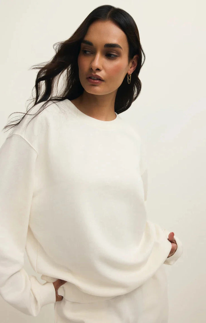 CLASSIC BOYFRIEND SWEATSHIRT SWEATER Z SUPPLY 