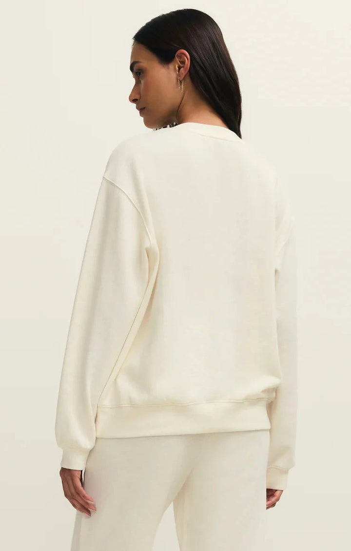 CLASSIC BOYFRIEND SWEATSHIRT SWEATER Z SUPPLY 