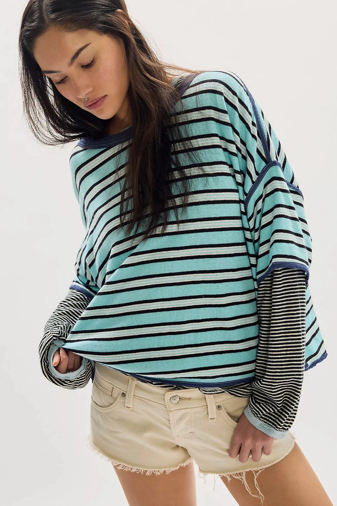 CLEAN RUGBY TEE T-Shirt Free People 