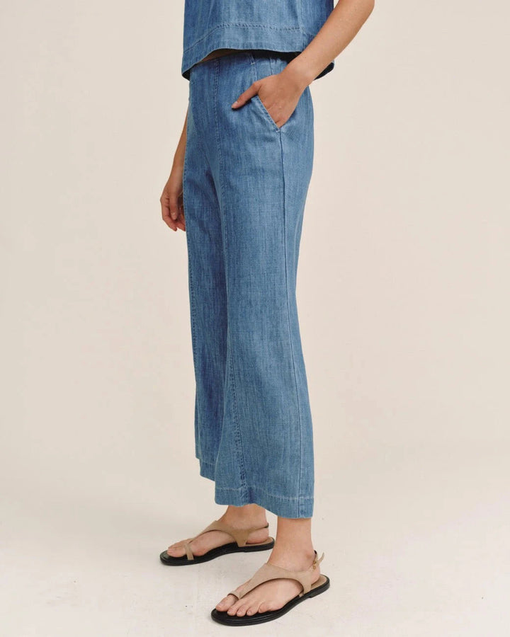 CLEAN WAIST DENIM PANT Pants BELLA DAHL 