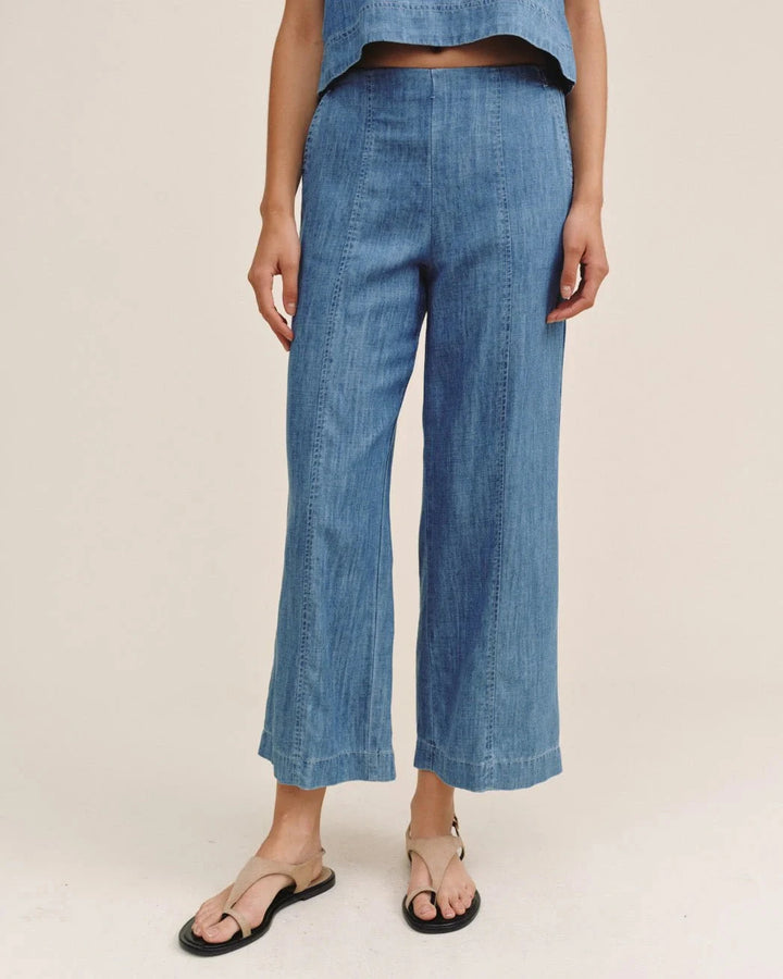 CLEAN WAIST DENIM PANT Pants BELLA DAHL 