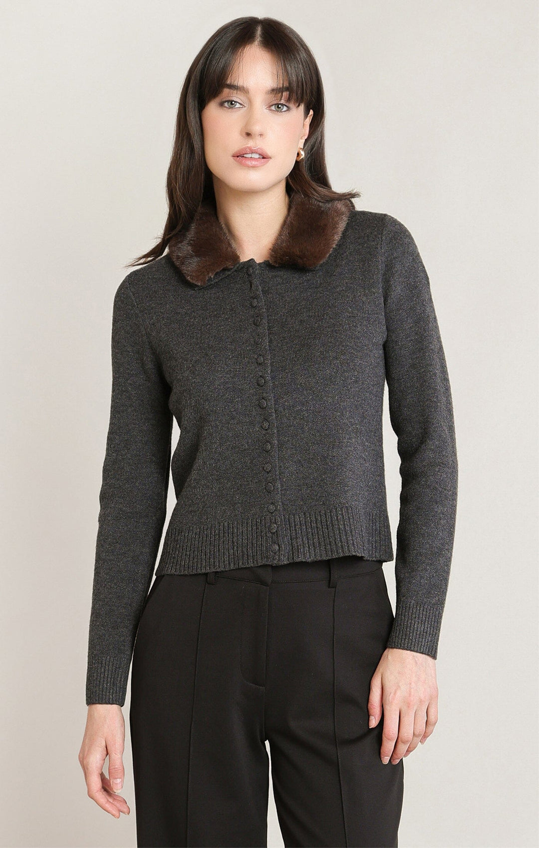 CLOVER CARDIGAN Cardigan BLACK TAPE 