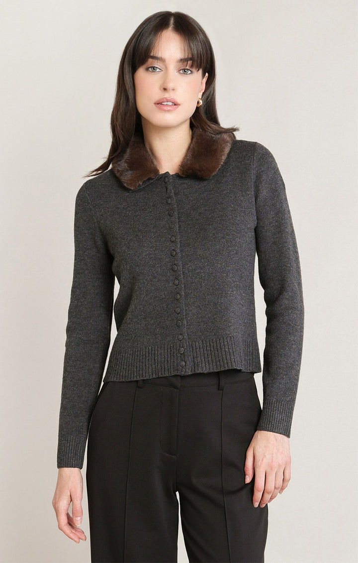 CLOVER CARDIGAN Cardigan BLACK TAPE 
