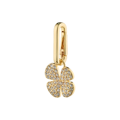 CLOVER CHARM jewelry PILGRIM GOLD PLATED 