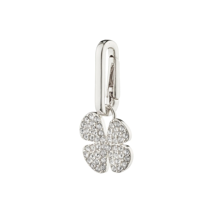 CLOVER CHARM jewelry PILGRIM SILVER PLATED 
