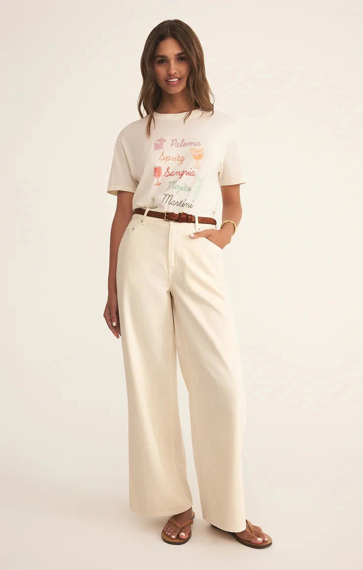 COCKTAILS BOYFRIEND TEE T-Shirt Z SUPPLY 