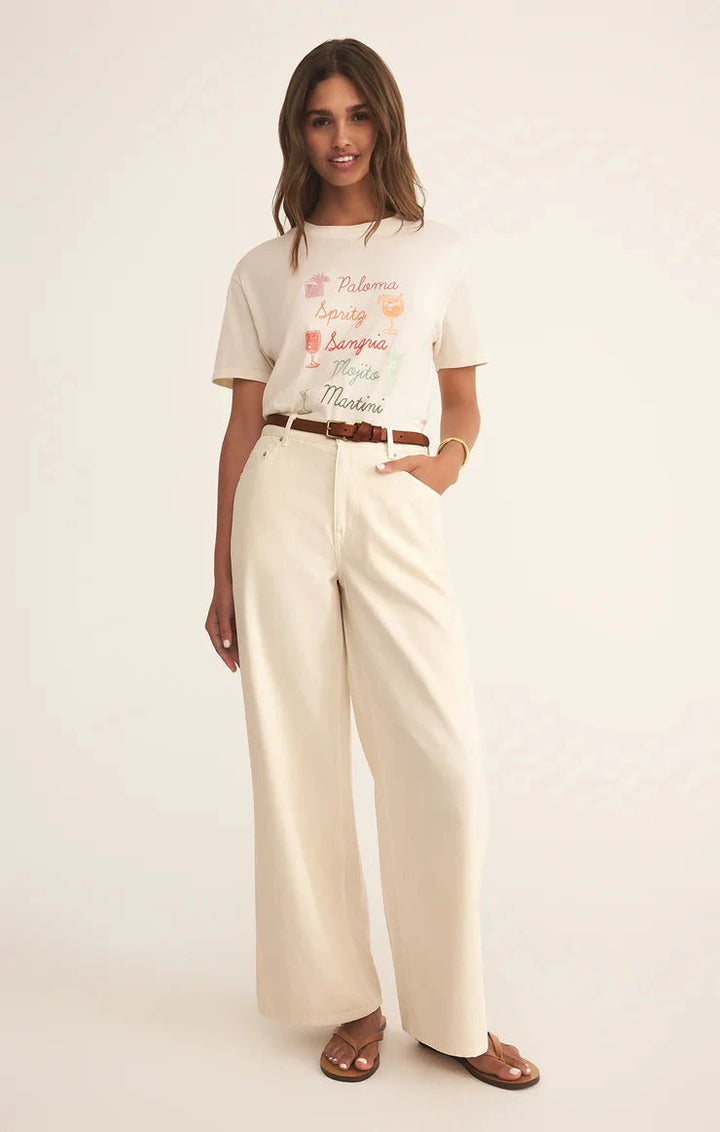 COCKTAILS BOYFRIEND TEE T-Shirt Z SUPPLY 