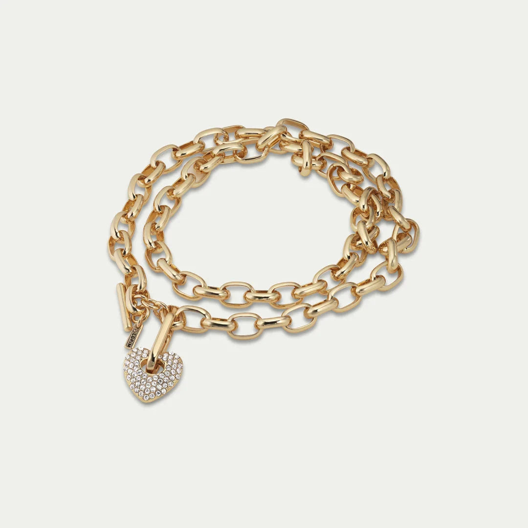 CRYSTAL HEART CHARM Jewelry PILGRIM 
