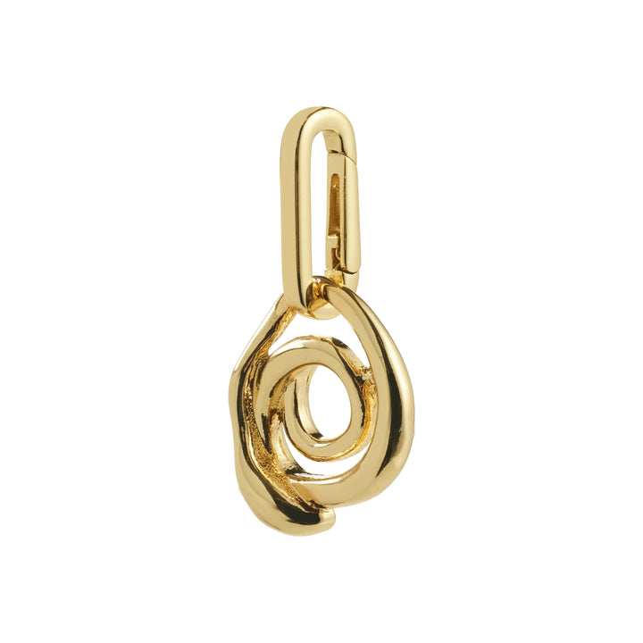 CURL CHARM Jewelry PILGRIM GOLD PLATED 