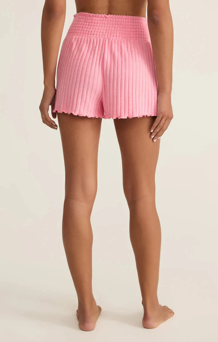DAWN SMOCKED RIB SHORT SHORTS Z SUPPLY 
