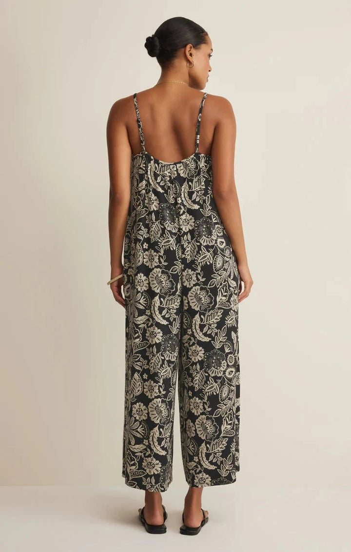 DAY OFF FLORAL JUMPSUIT ROMPER Z SUPPLY 