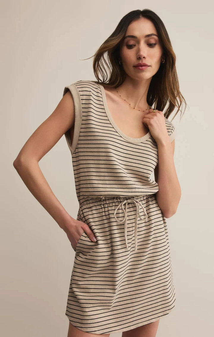 DAYSHIFT STRIPED MINI DRESS Dress Z SUPPLY 