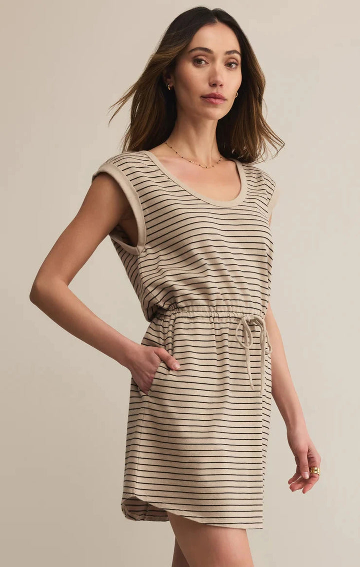 DAYSHIFT STRIPED MINI DRESS Dress Z SUPPLY 