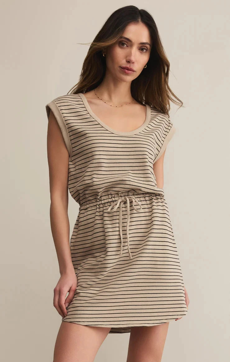 DAYSHIFT STRIPED MINI DRESS Dress Z SUPPLY 