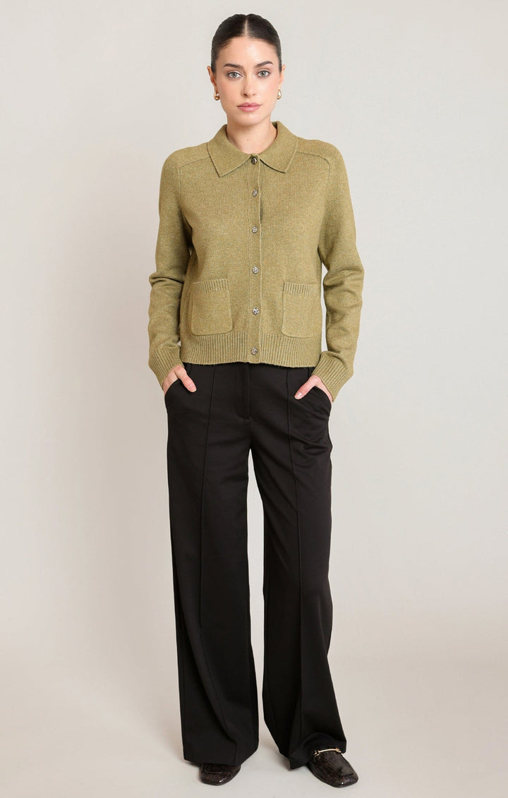 DEAN SWEATER Cardigan BLACK TAPE 