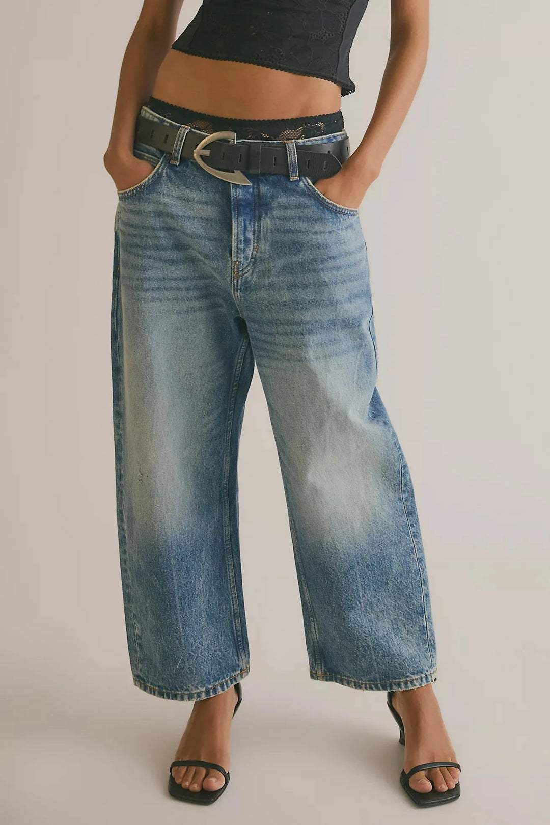 DEEP TRANCE BOYFRIEND JEANS Denim Free People 