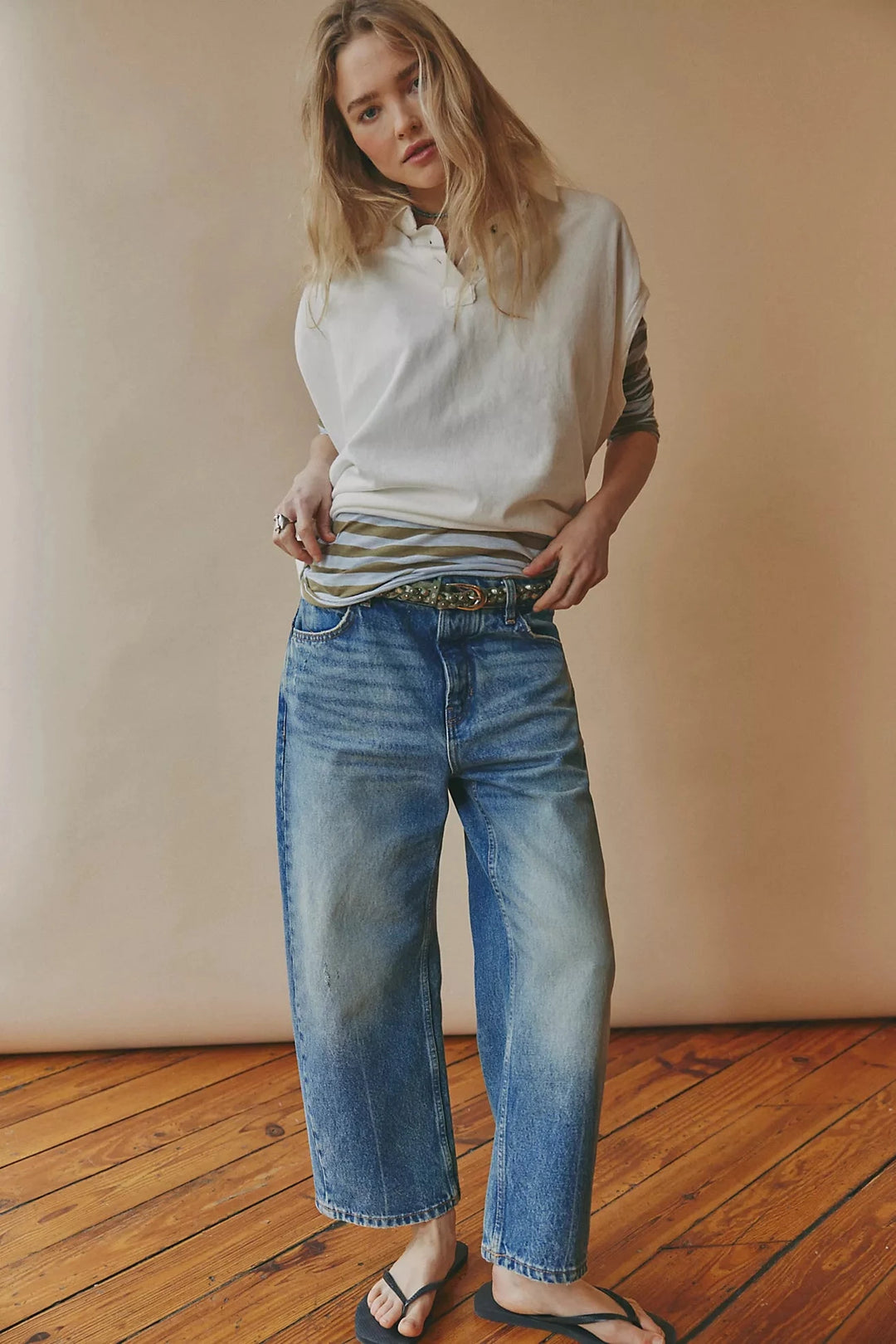 DEEP TRANCE BOYFRIEND JEANS Denim Free People 