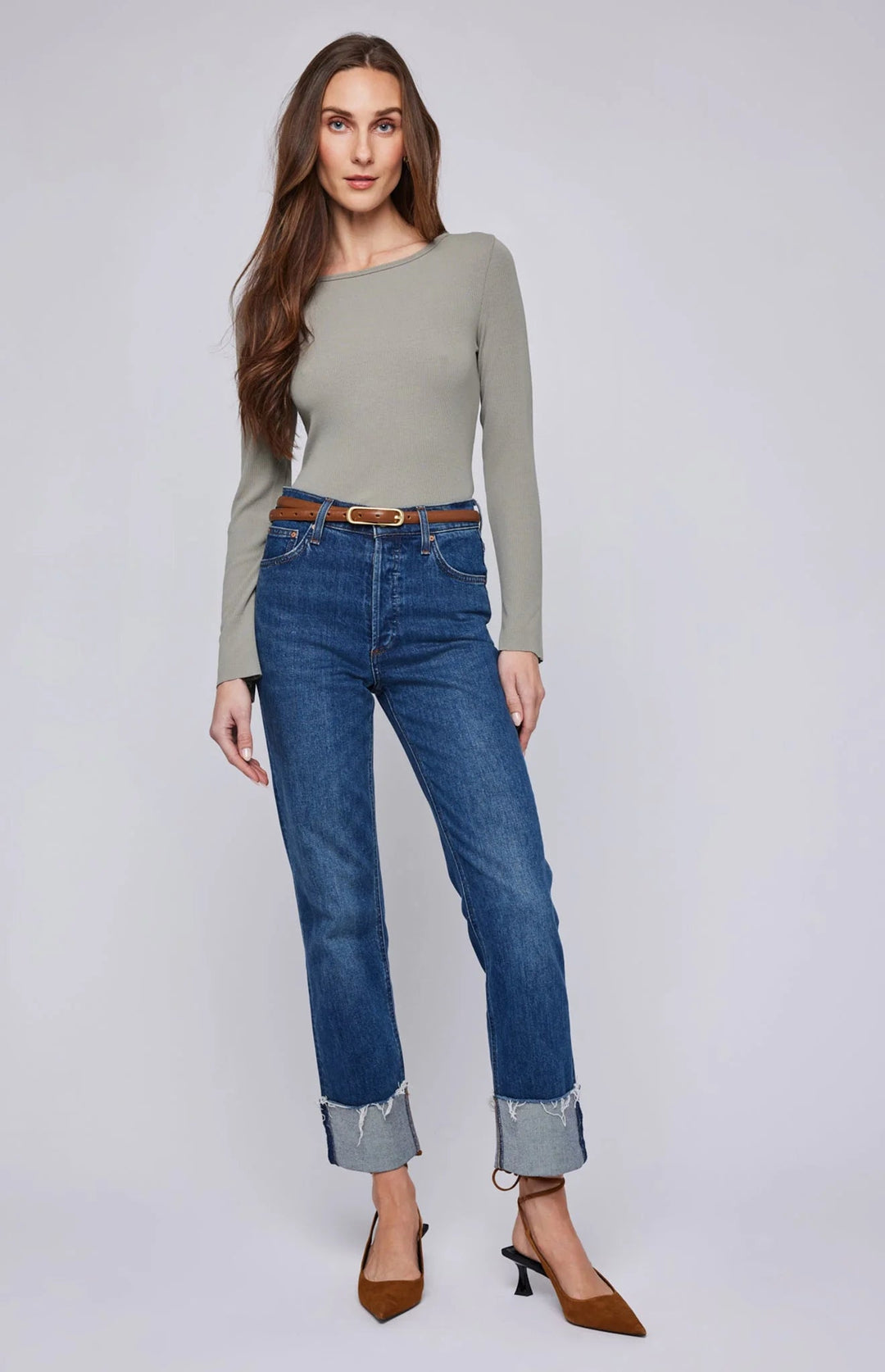 DELILAH TOP TOP GENTLE FAWN 