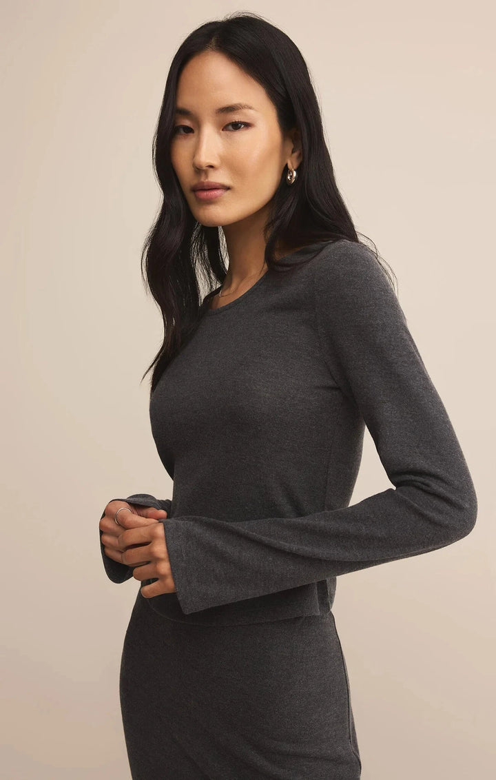 DEMURE LONGSLEEVE TOP TOP Z SUPPLY 