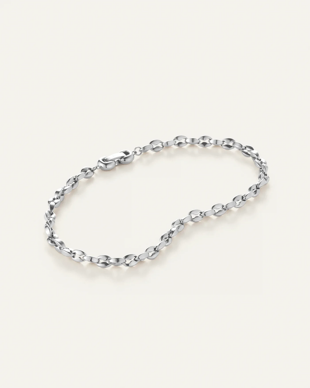 DHANI ANKLET Jewelry JENNY BIRD MEDIUM RHODIUM 