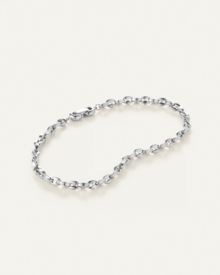 DHANI ANKLET Jewelry JENNY BIRD MEDIUM RHODIUM 