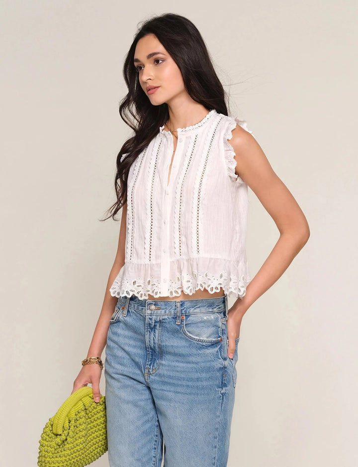 DIA TOP TOP HEARTLOOM XS EGGSHELL 