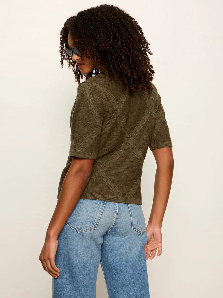 DIAMOND SWEATER TEE TOP SANCTUARY 