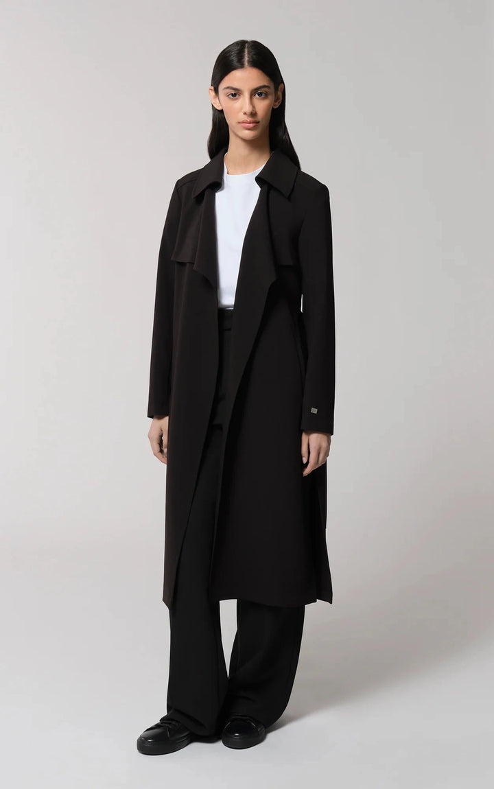 DIMITRA TRENCH JACKET SOIA &amp; KYO S BLACK 