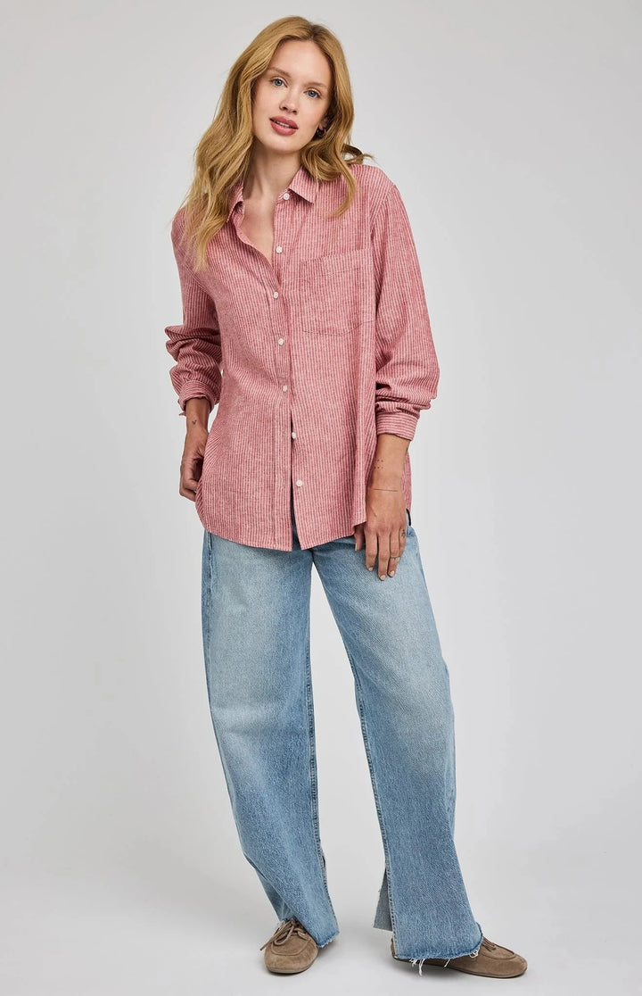 DOMINIQUE SHIRT top GENTLE FAWN 