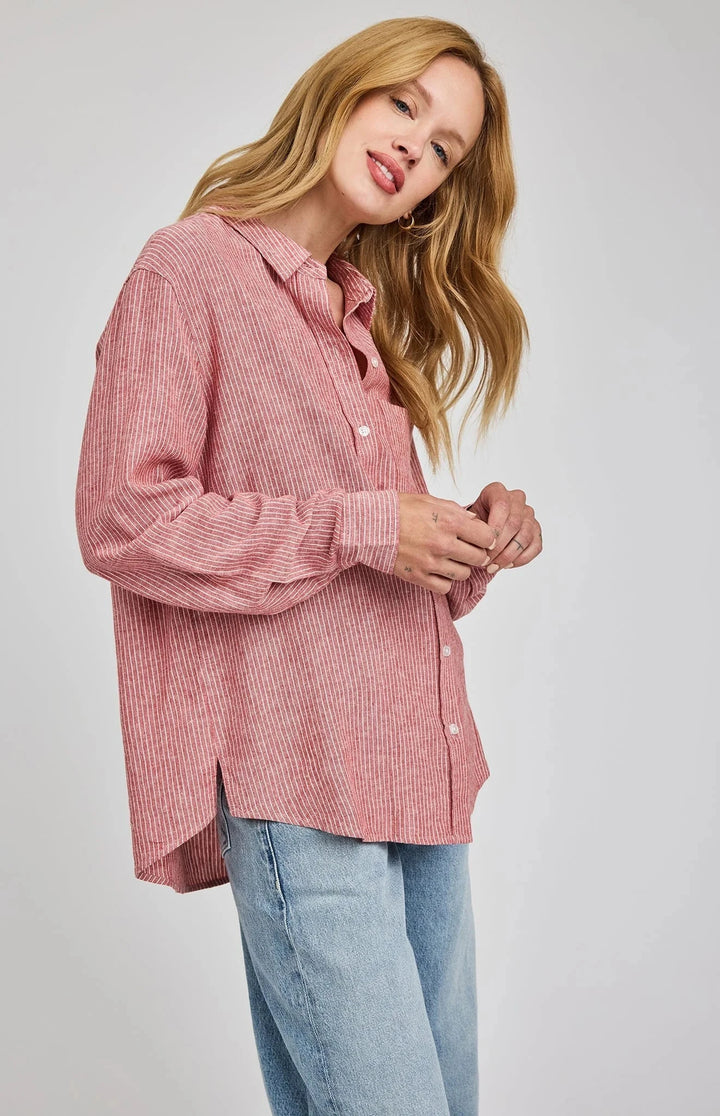 DOMINIQUE SHIRT top GENTLE FAWN 