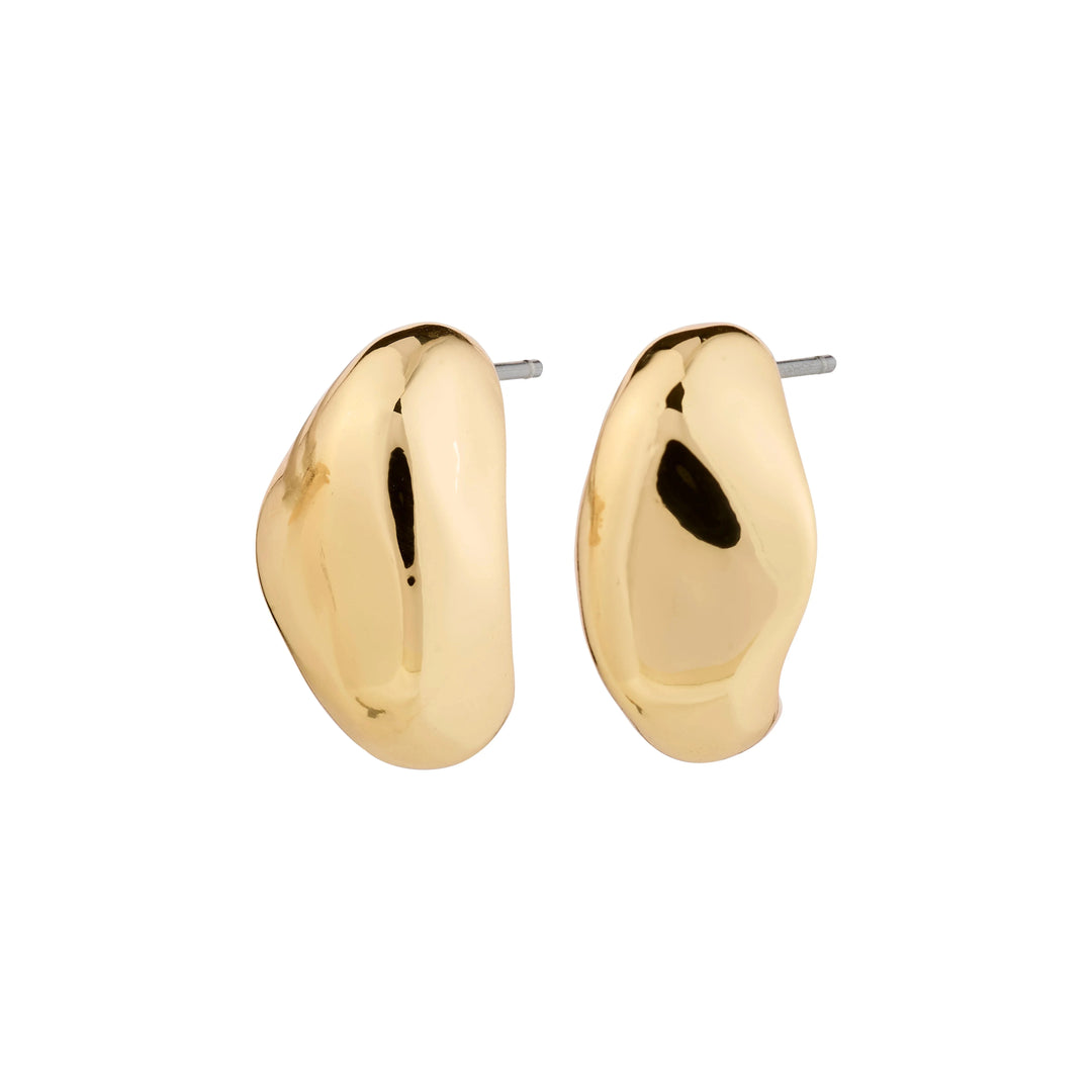 DUNE EARRINGS Jewelry PILGRIM GOLD PLATED 