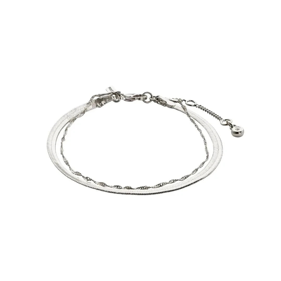 EA BRACELET Jewelry PILGRIM SILVER PLATED 
