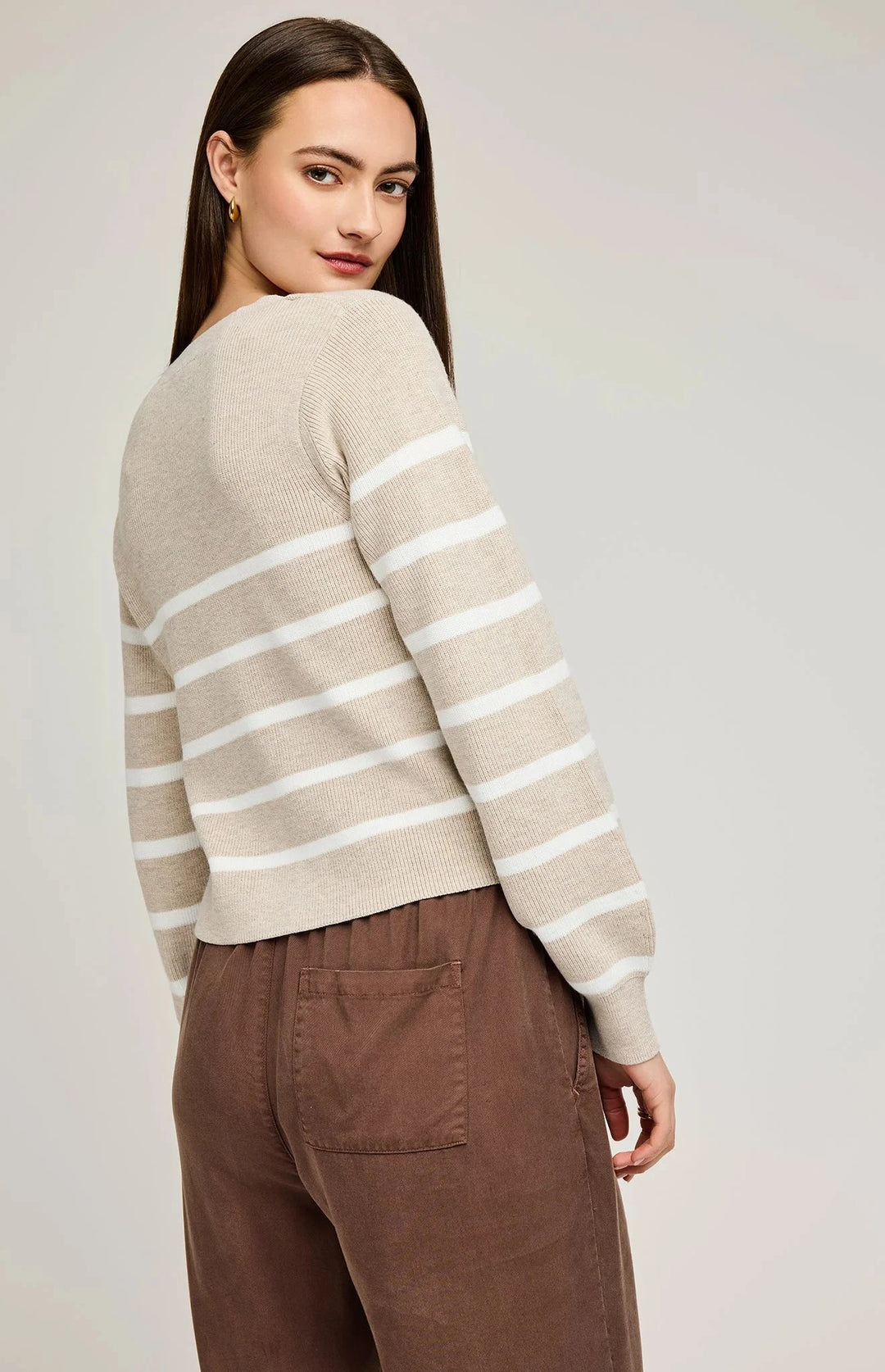 EDEN CARDIGAN SWEATER GENTLE FAWN 