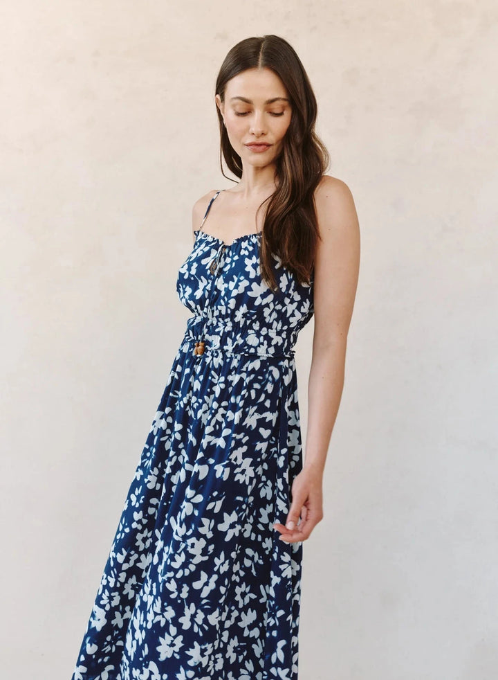 ELASTIC WAIST MIDI DRESS Dress BELLA DAHL 