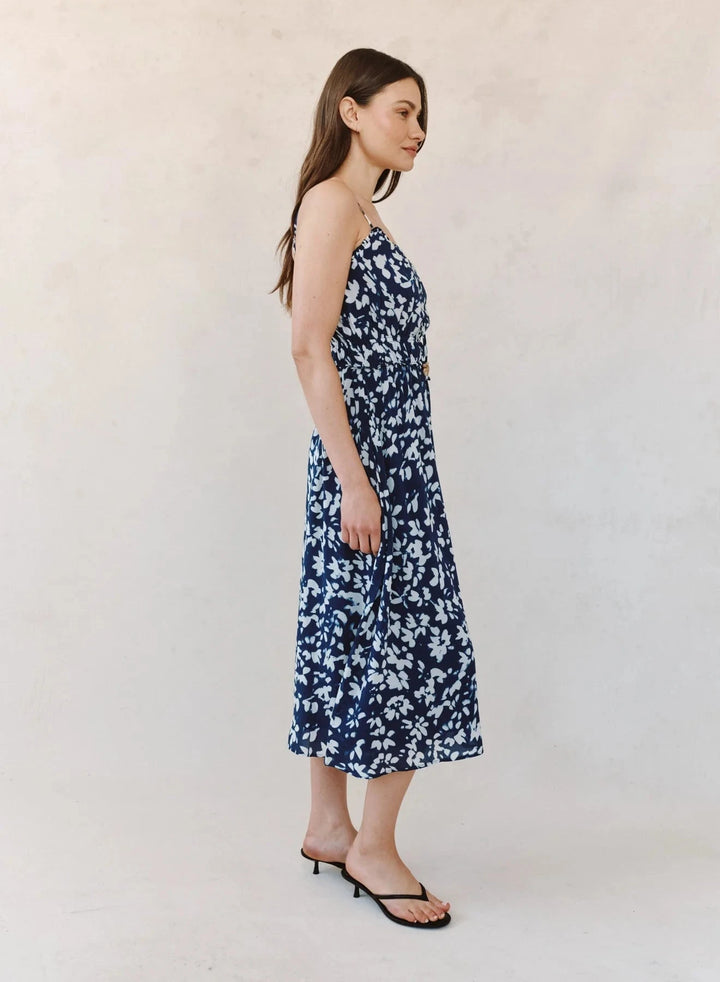 ELASTIC WAIST MIDI DRESS Dress BELLA DAHL 