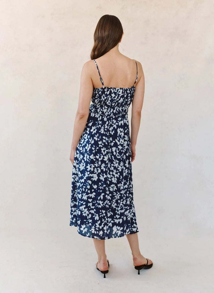 ELASTIC WAIST MIDI DRESS Dress BELLA DAHL 