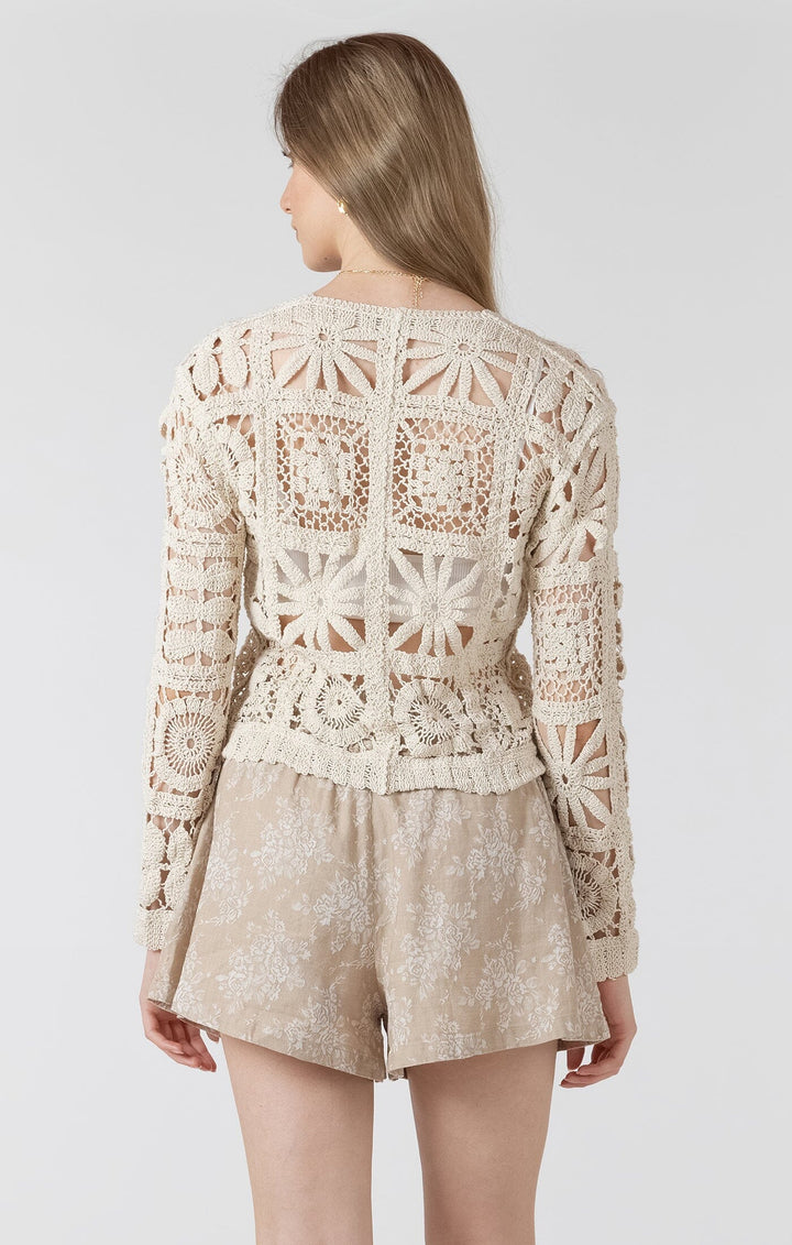 ELISE CARDIGAN CardiganC BLACK TAPE 