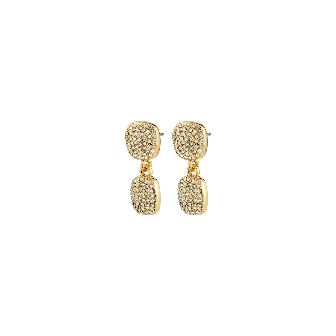 EMBER DANGLE EARRINGS Jewelry PILGRIM GOLD PLATED 