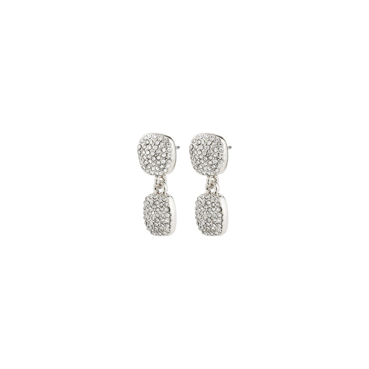 EMBER DANGLE EARRINGS Jewelry PILGRIM SILVER PLATED 