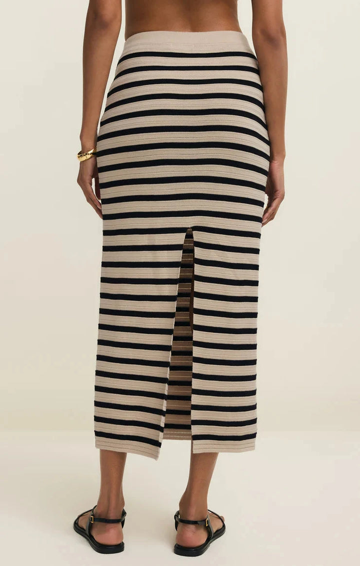 EMORI STRIPED SKIRT SKIRT Z SUPPLY 