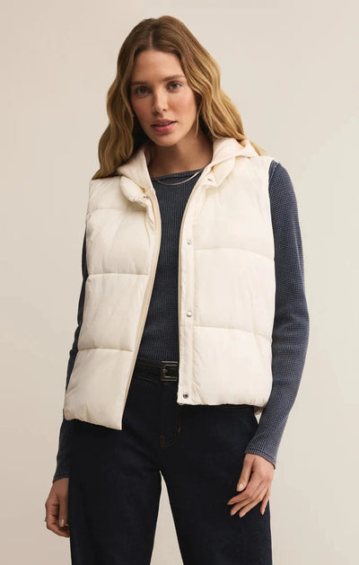 ESSENTIAL PUFFER VEST JACKET Z SUPPLY 