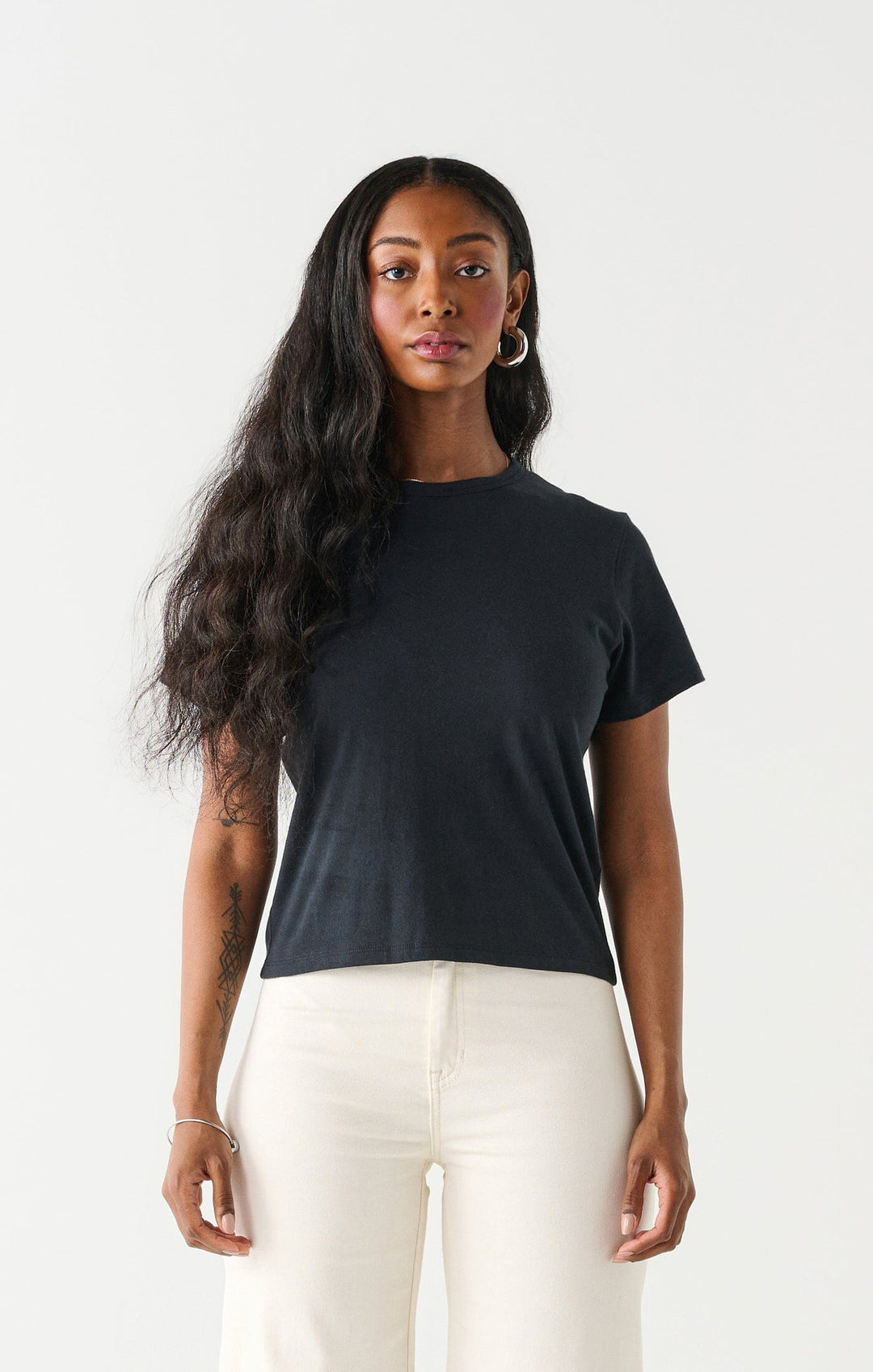 ESSENTIAL TEE T-Shirt DEX XS BLACK 