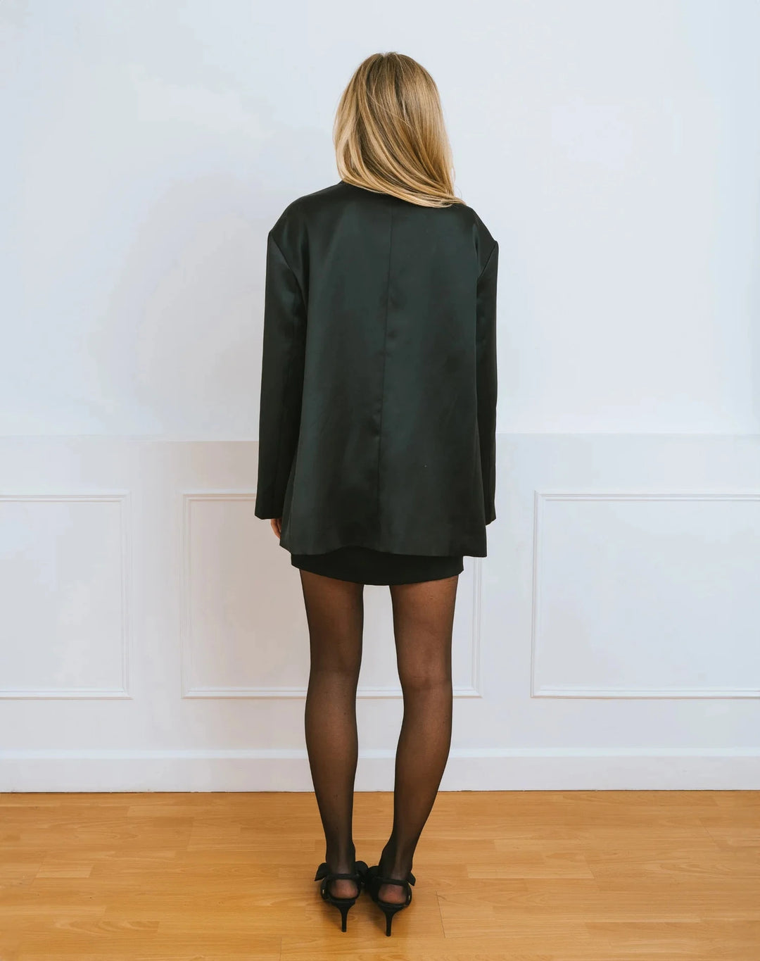 EVIE BLAZER BLAZER BRUNETTE THE LABEL 