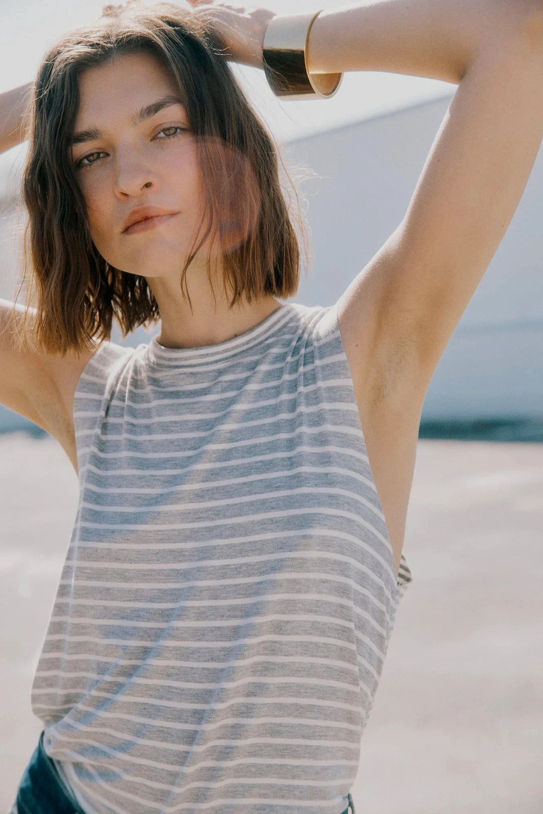 EXTRA MIXED STRIPE TANK Tank PROJECT SOCIAL T 