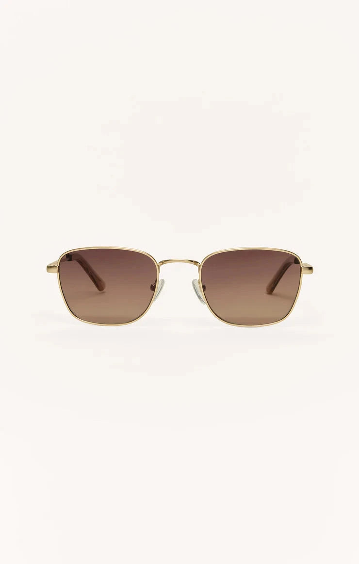 FASTLANE SUNGLASSES ACCESSORIES Z SUPPLY GOLD 